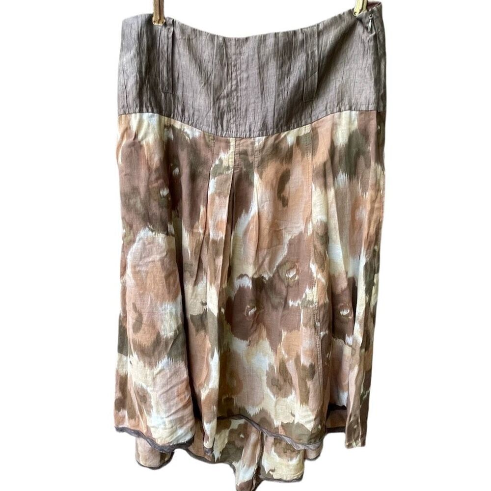 Anthropologie People Like Frank size 10 high low boho festival skirt